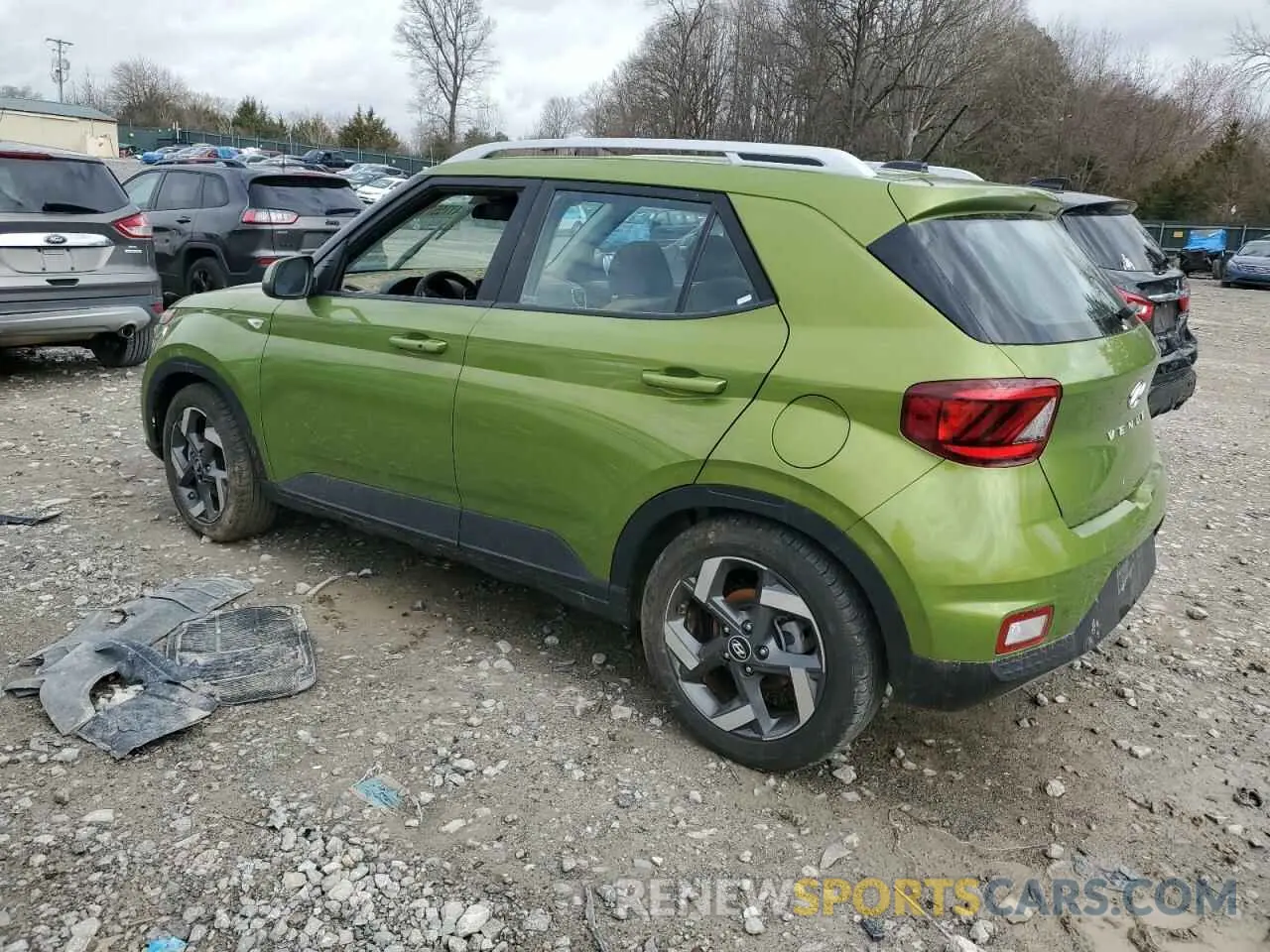 2 Photograph of a damaged car KMHRC8A3XRU324743 HYUNDAI VENUE 2024