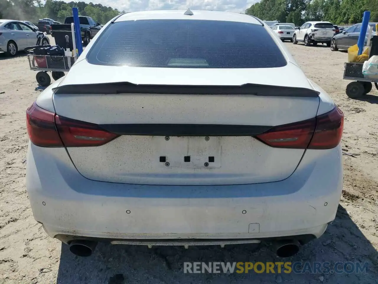 6 Фотография поврежденного автомобиля JN1EV7AP0KM510570 INFINITI Q50 2019