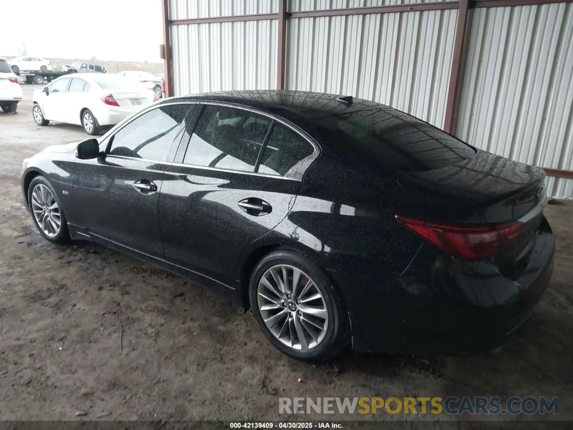 3 Photograph of a damaged car JN1EV7AP0KM511024 INFINITI Q50 2019