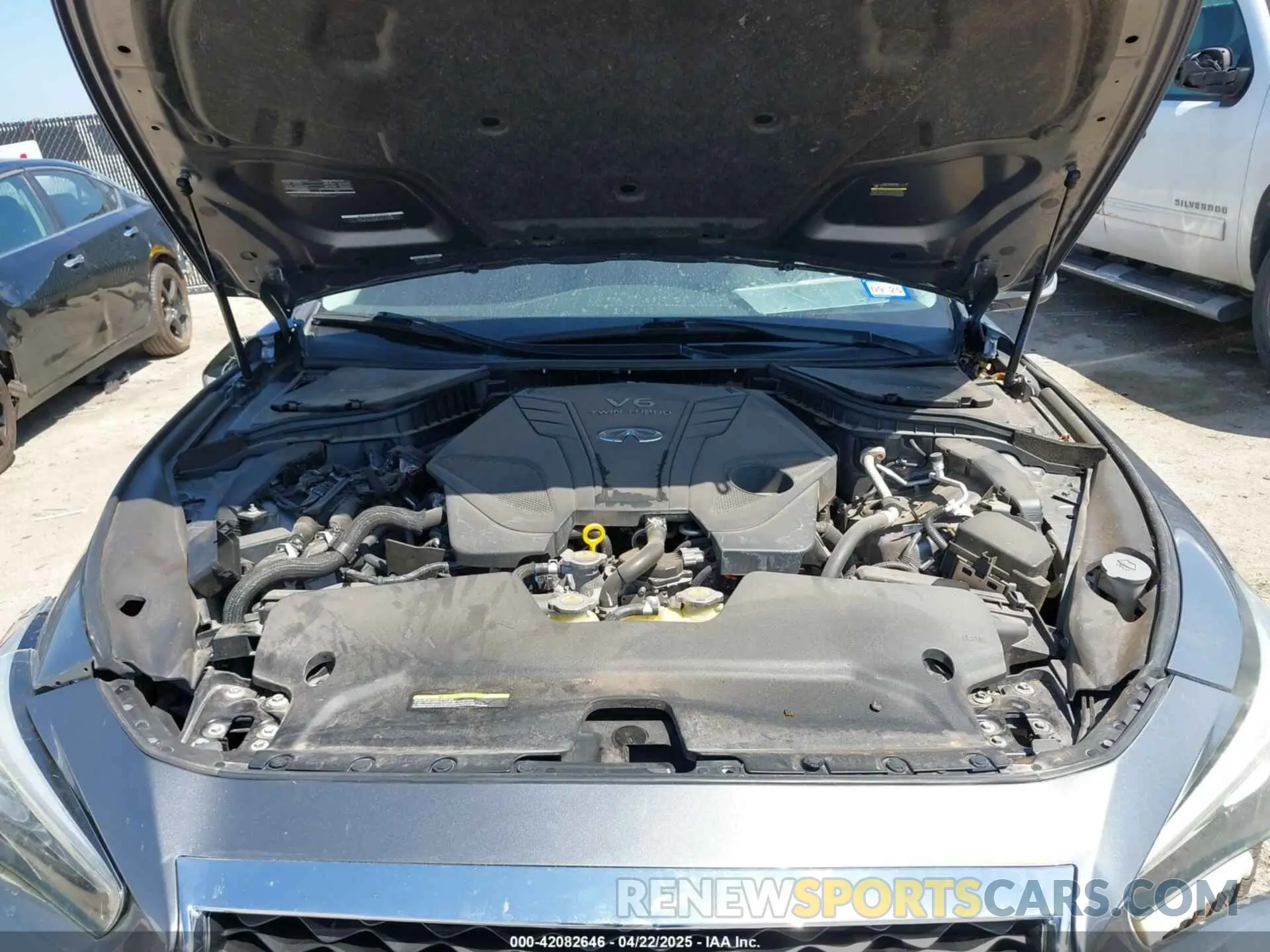 10 Photograph of a damaged car JN1EV7AP0KM514389 INFINITI Q50 2019