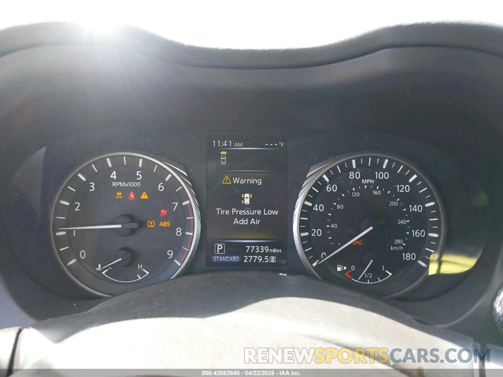 7 Photograph of a damaged car JN1EV7AP0KM514389 INFINITI Q50 2019
