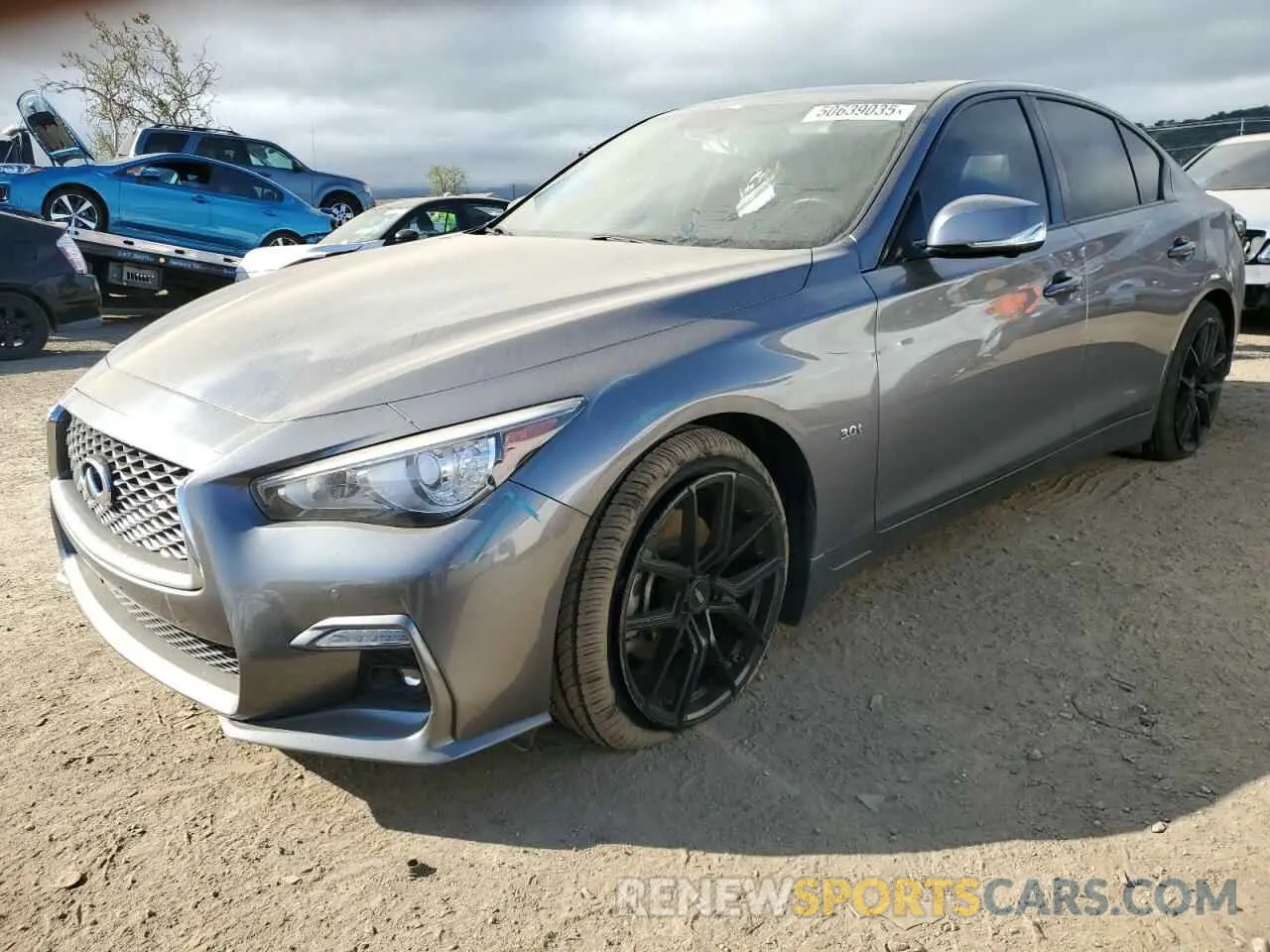 1 Фотография поврежденного автомобиля JN1EV7AP0KM542273 INFINITI Q50 2019