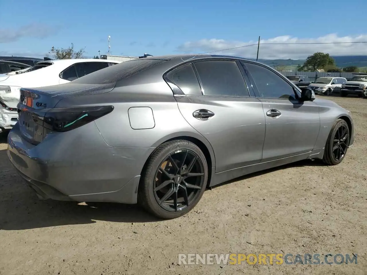 3 Фотография поврежденного автомобиля JN1EV7AP0KM542273 INFINITI Q50 2019