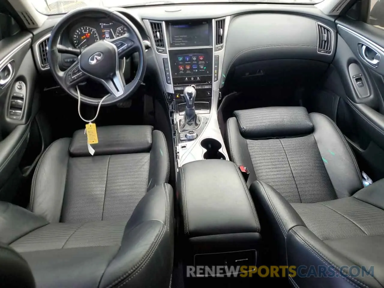 8 Фотография поврежденного автомобиля JN1EV7AP0KM542273 INFINITI Q50 2019