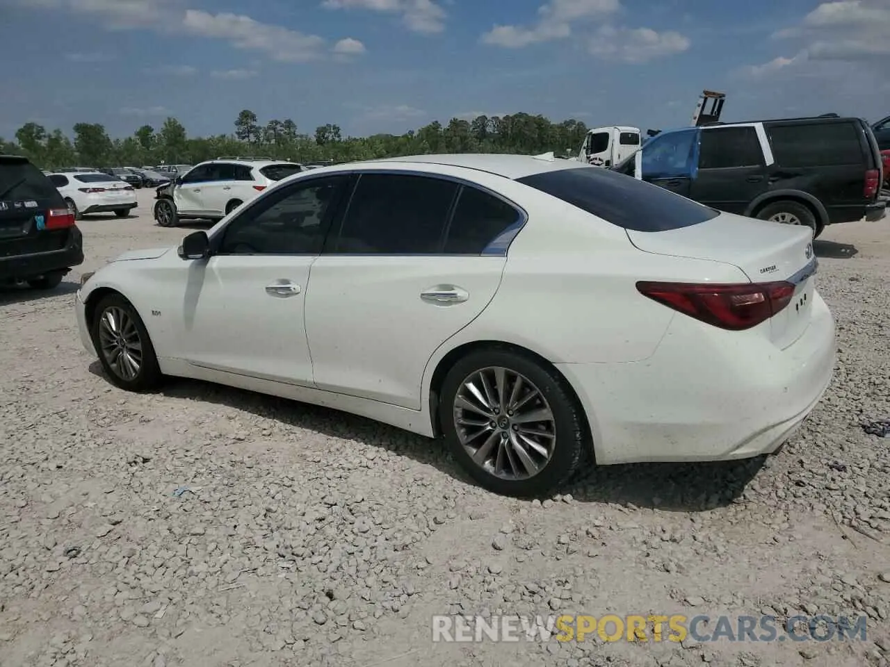 2 Photograph of a damaged car JN1EV7AP1KM510030 INFINITI Q50 2019