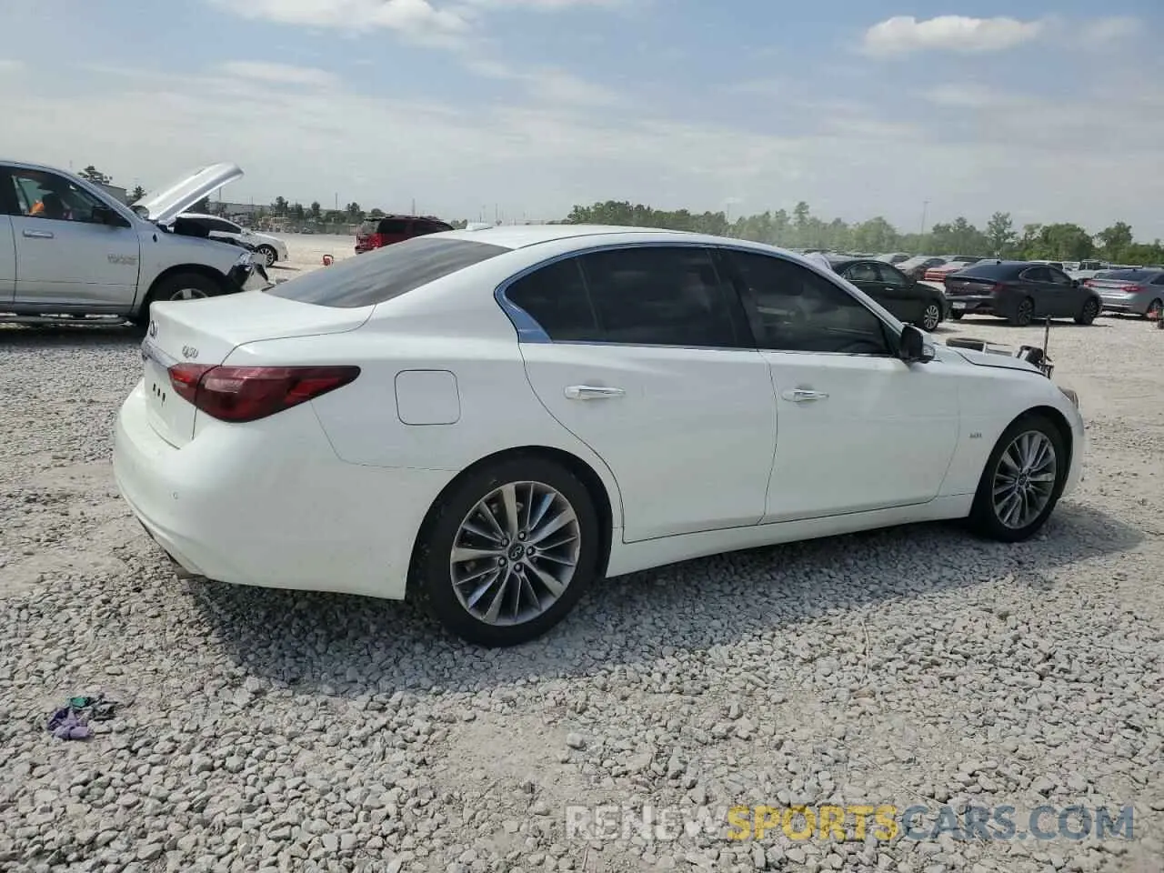 3 Photograph of a damaged car JN1EV7AP1KM510030 INFINITI Q50 2019