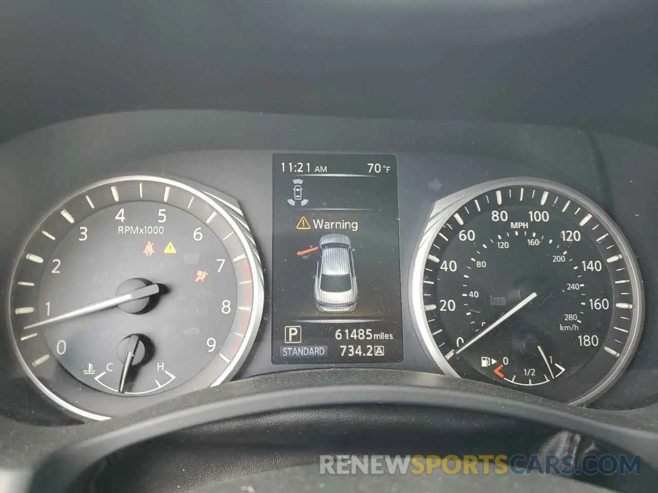 9 Photograph of a damaged car JN1EV7AP1KM510030 INFINITI Q50 2019