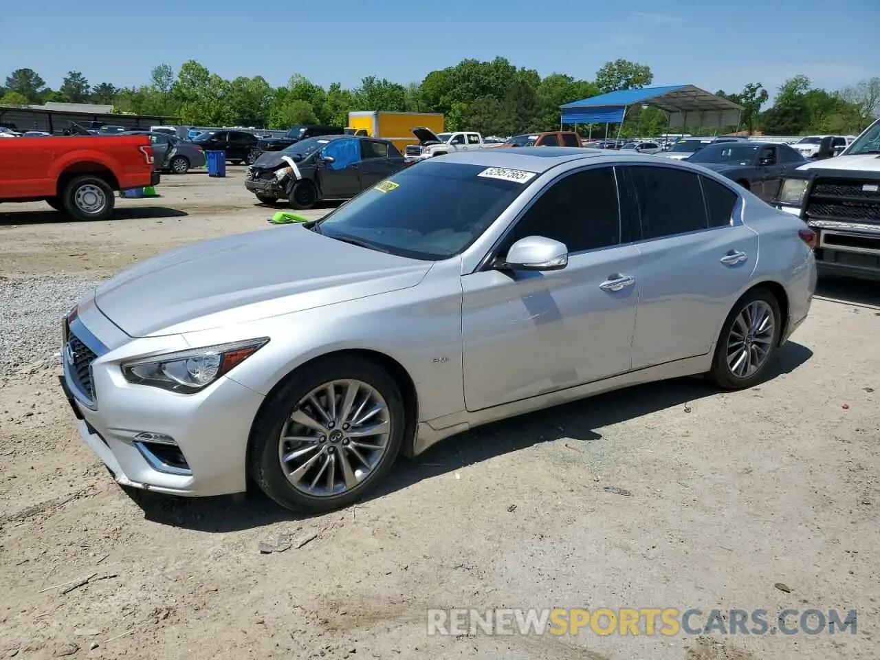 1 Фотография поврежденного автомобиля JN1EV7AP1KM510335 INFINITI Q50 2019