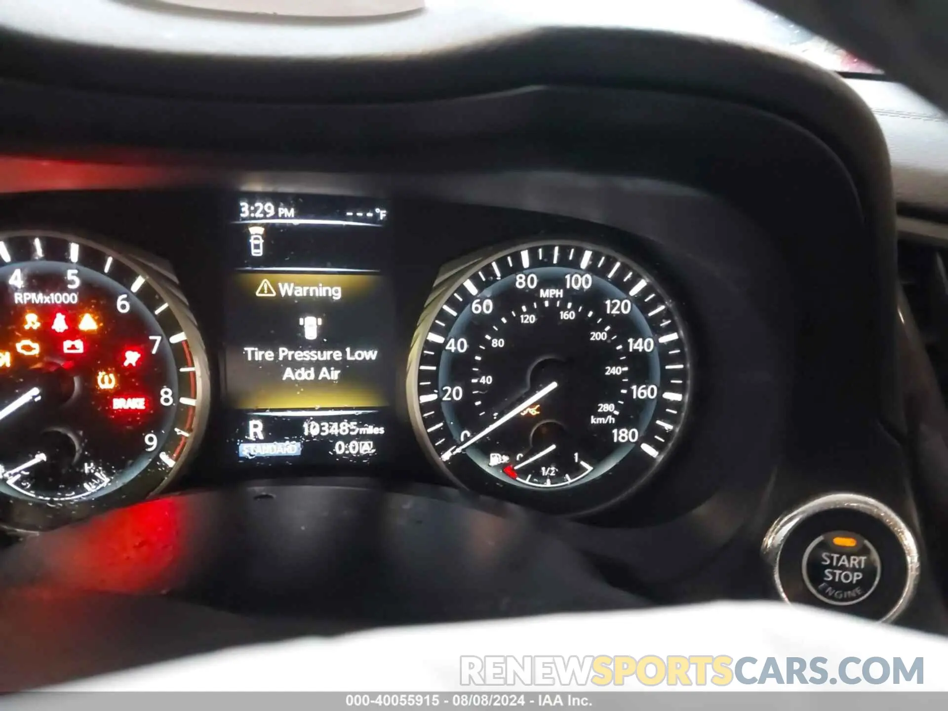 7 Photograph of a damaged car JN1EV7AP1KM512392 INFINITI Q50 2019