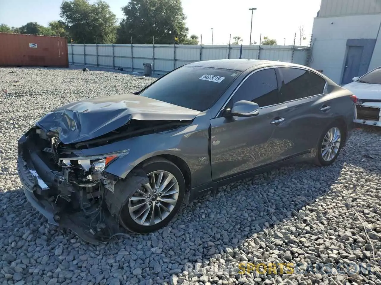 1 Фотография поврежденного автомобиля JN1EV7AP1KM516605 INFINITI Q50 2019