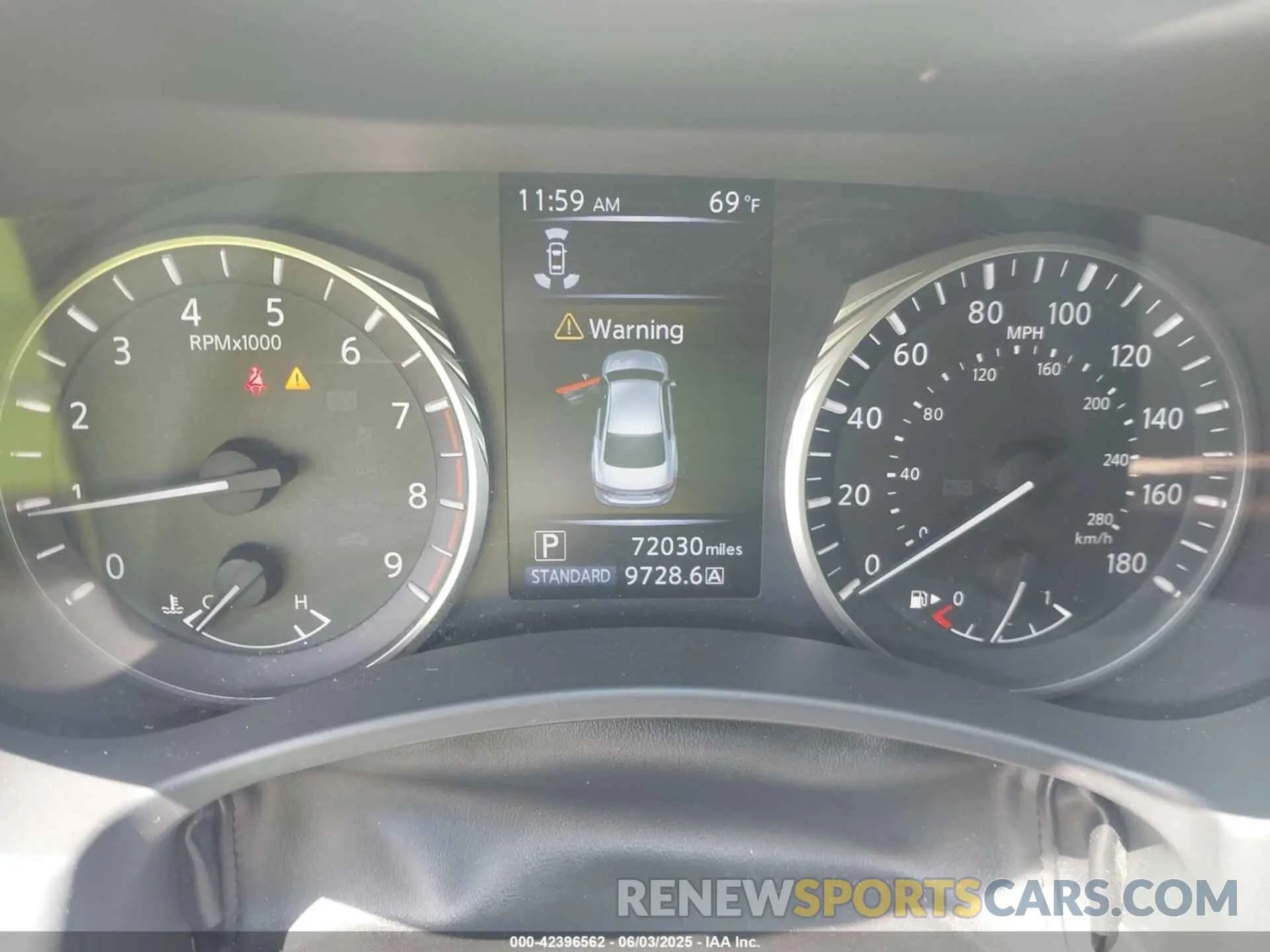 7 Photograph of a damaged car JN1EV7AP2KM518024 INFINITI Q50 2019