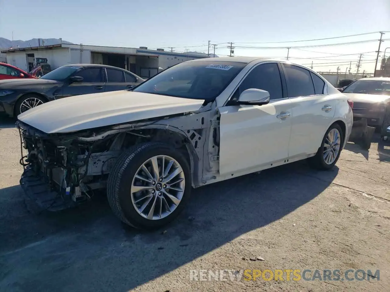 1 Фотография поврежденного автомобиля JN1EV7AP2KM518685 INFINITI Q50 2019