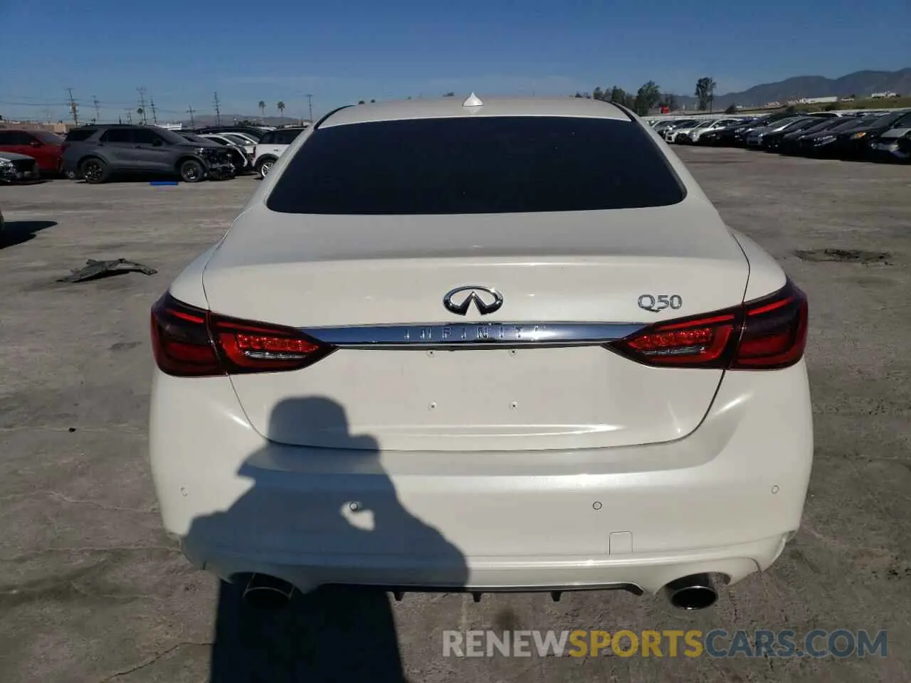 6 Фотография поврежденного автомобиля JN1EV7AP2KM518685 INFINITI Q50 2019