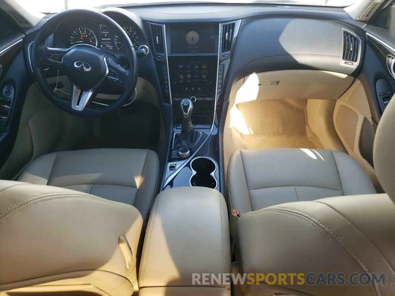 8 Фотография поврежденного автомобиля JN1EV7AP2KM518685 INFINITI Q50 2019