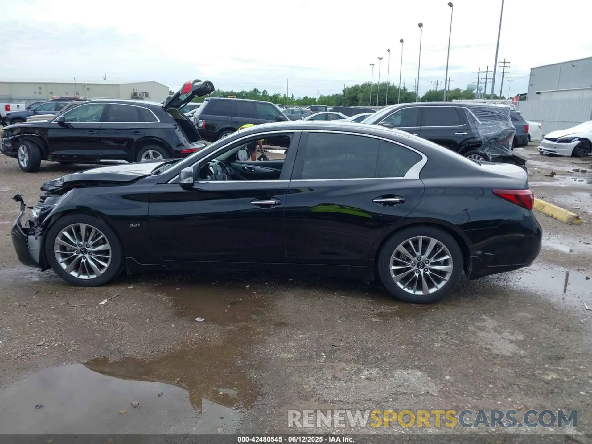 15 Фотография поврежденного автомобиля JN1EV7AP2KM541559 INFINITI Q50 2019