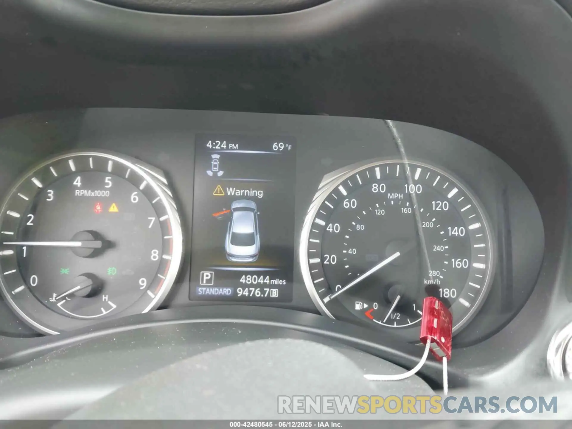 7 Фотография поврежденного автомобиля JN1EV7AP2KM541559 INFINITI Q50 2019