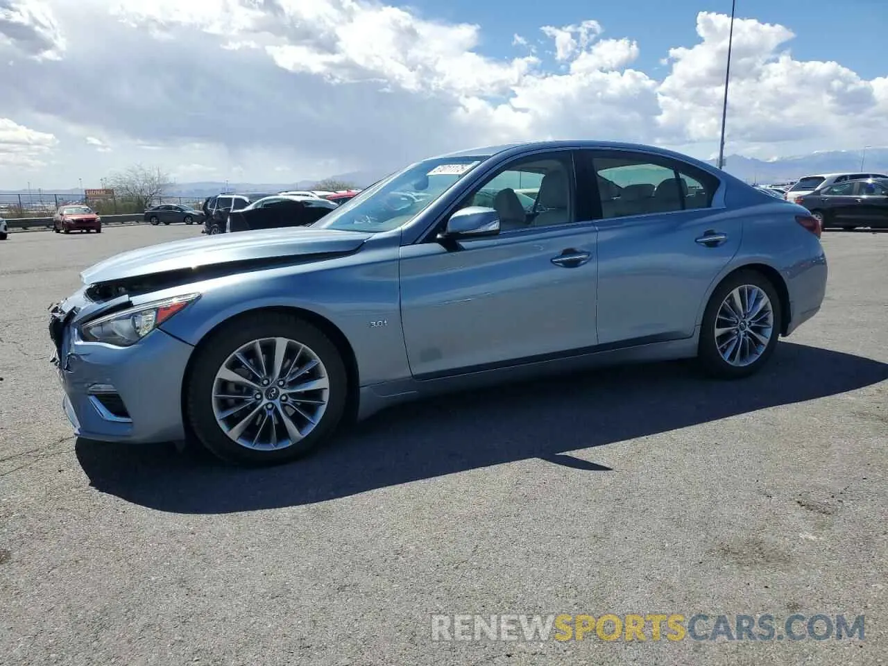 1 Фотография поврежденного автомобиля JN1EV7AP3KM510109 INFINITI Q50 2019