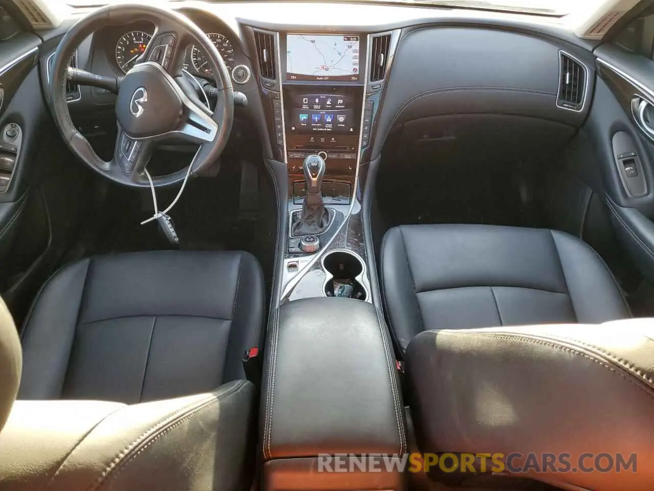 8 Фотография поврежденного автомобиля JN1EV7AP3KM512037 INFINITI Q50 2019