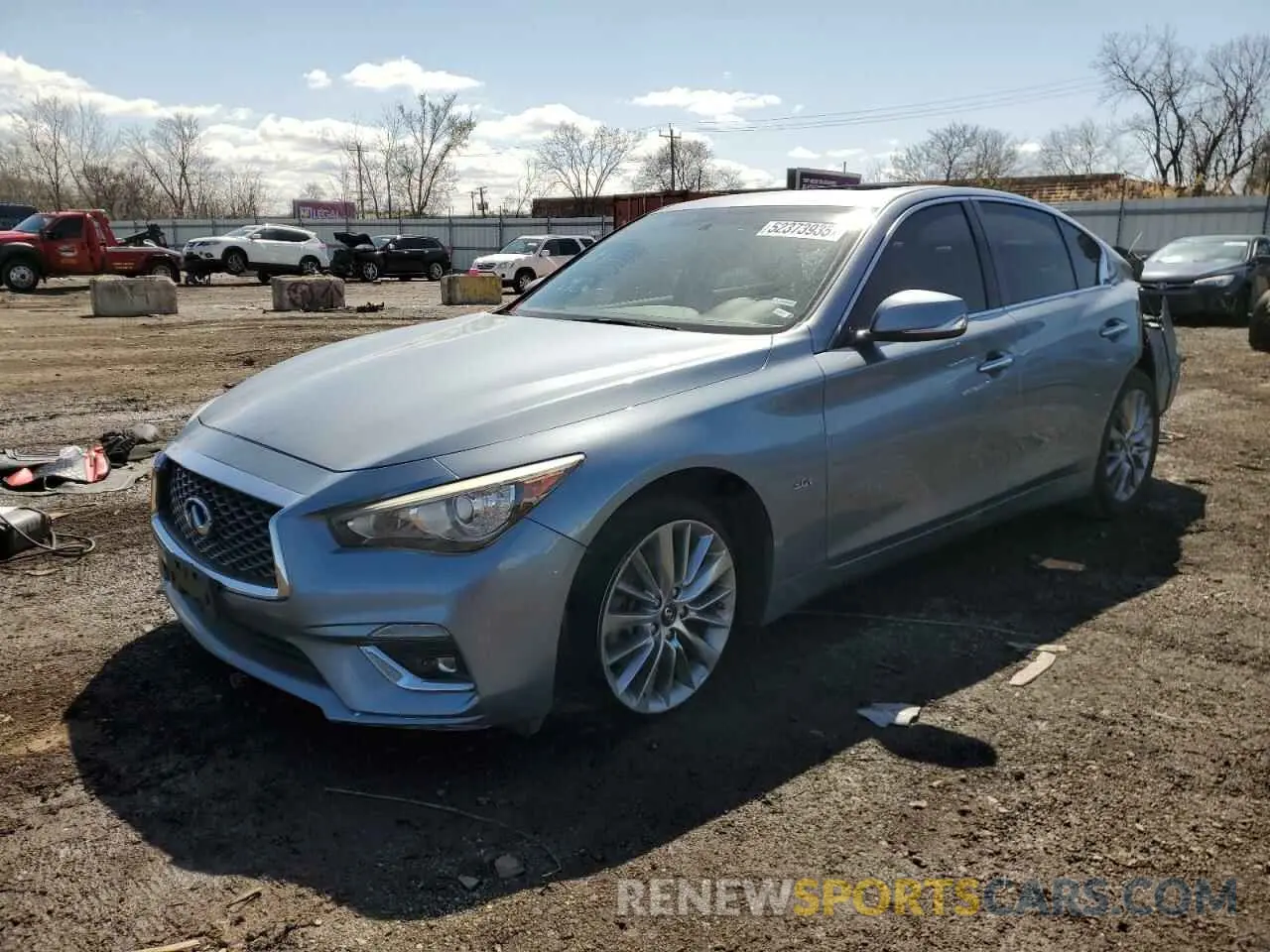 1 Фотография поврежденного автомобиля JN1EV7AP3KM512068 INFINITI Q50 2019