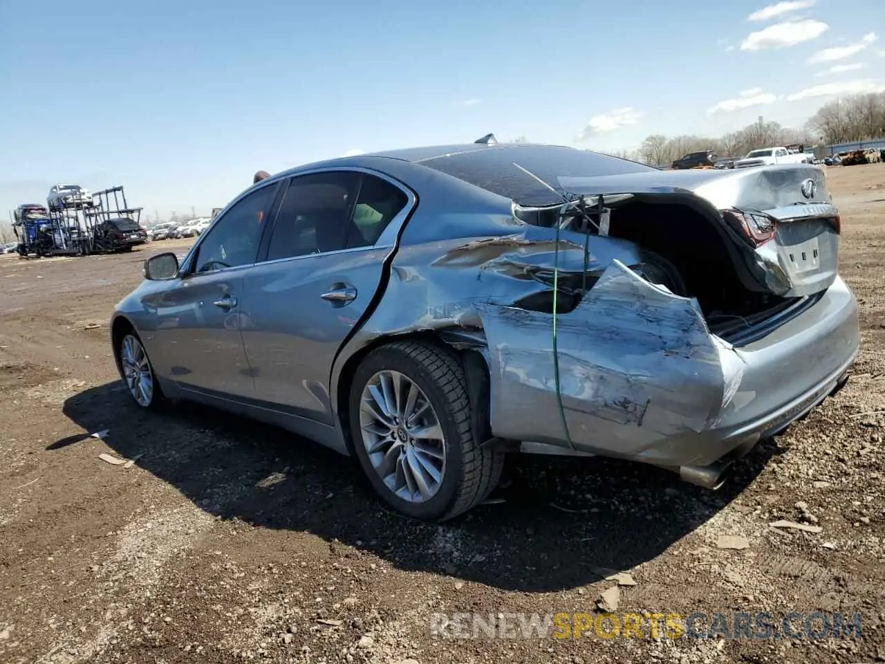 2 Фотография поврежденного автомобиля JN1EV7AP3KM512068 INFINITI Q50 2019