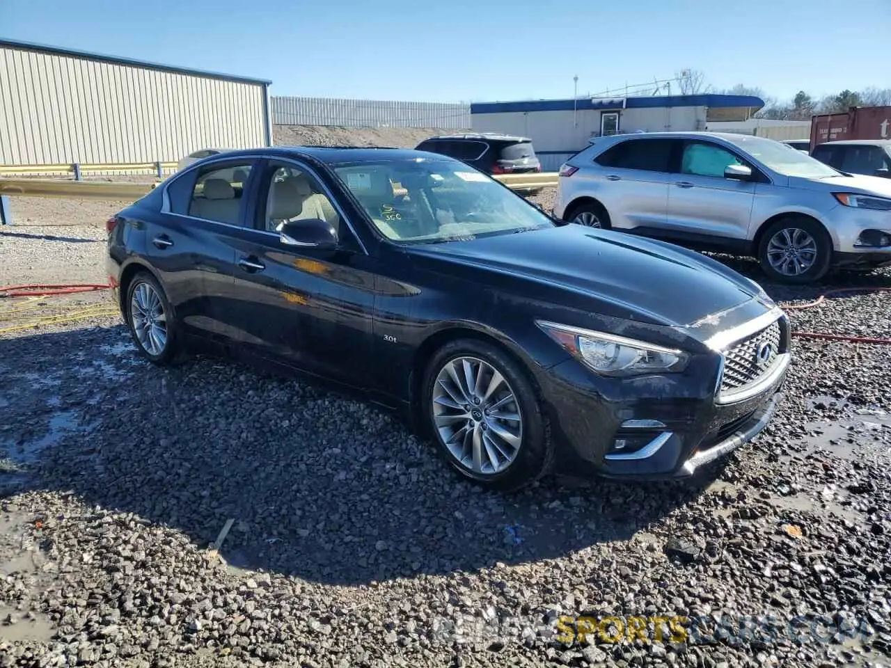4 Фотография поврежденного автомобиля JN1EV7AP3KM516525 INFINITI Q50 2019