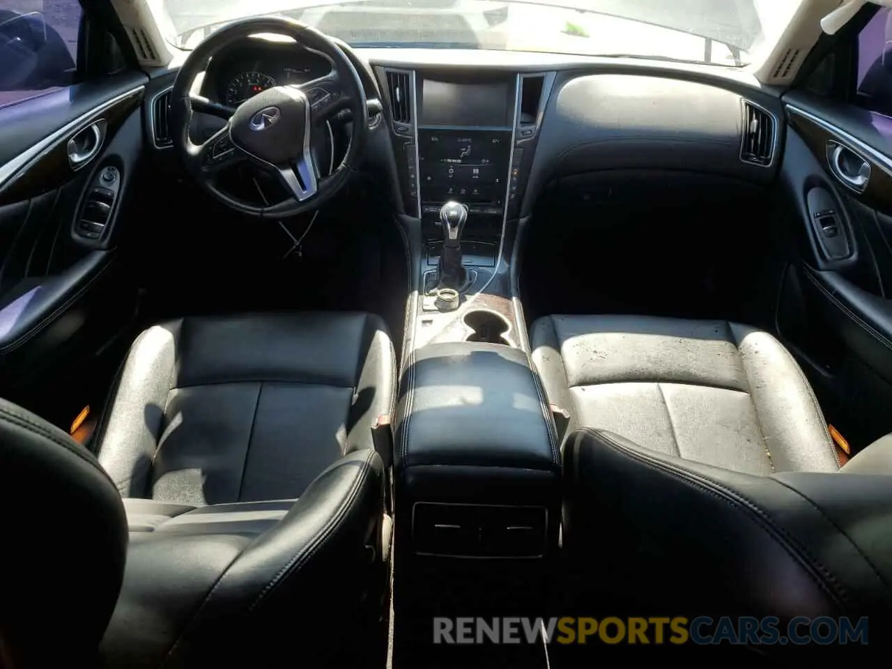 8 Фотография поврежденного автомобиля JN1EV7AP3KM516802 INFINITI Q50 2019