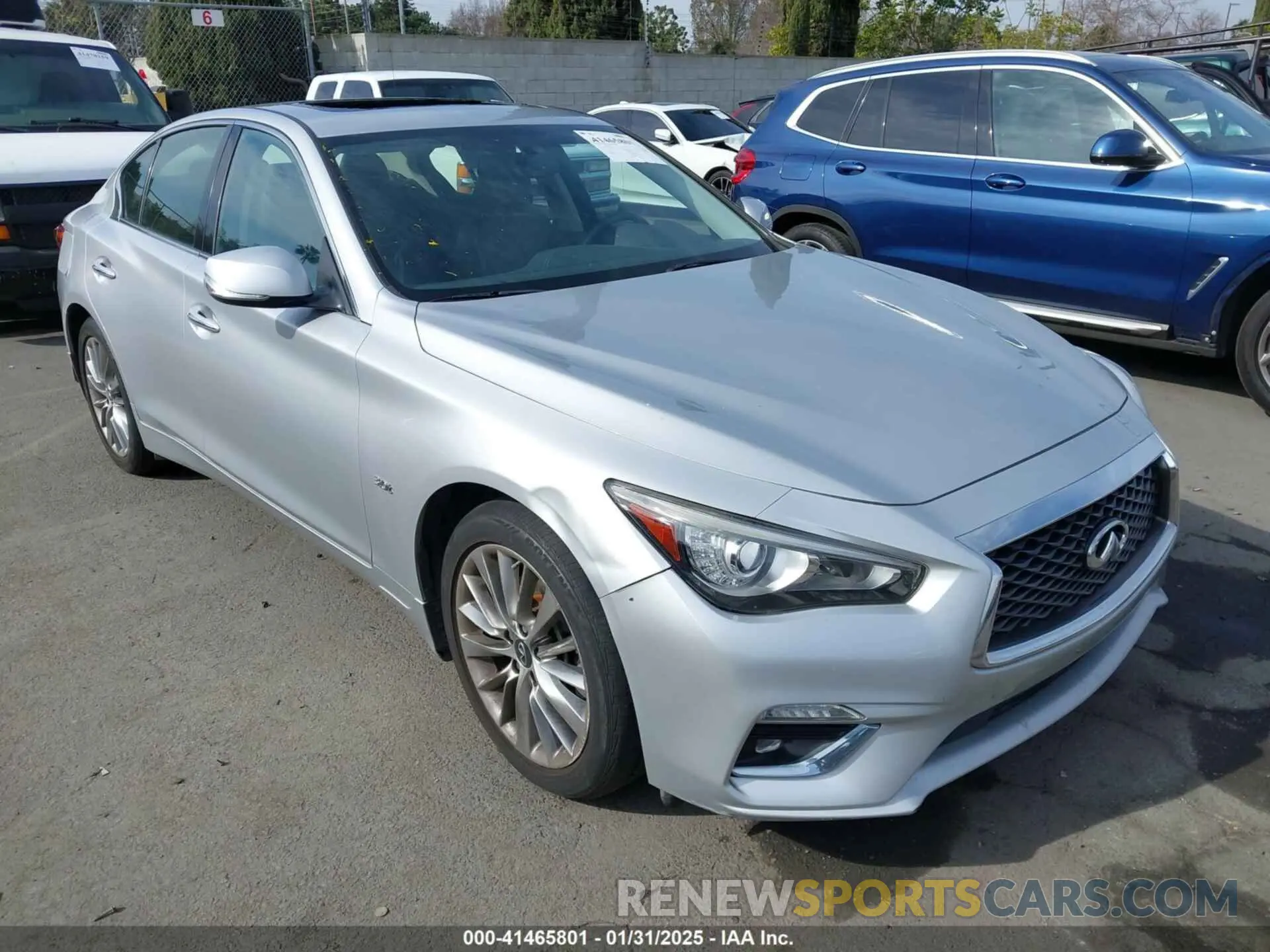 1 Photograph of a damaged car JN1EV7AP3KM541960 INFINITI Q50 2019