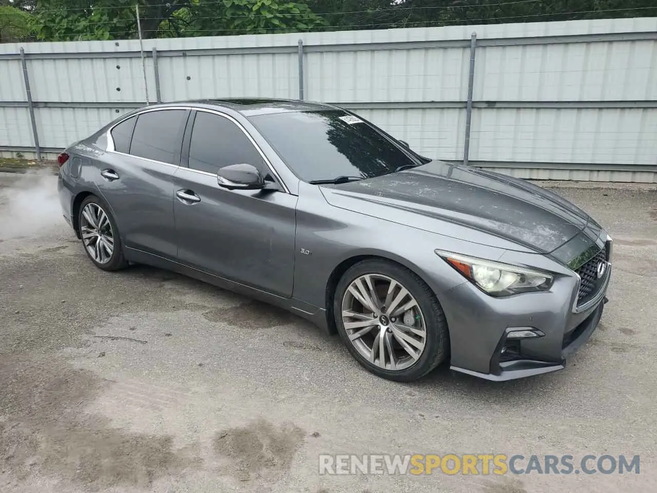 4 Photograph of a damaged car JN1EV7AP4KM510586 INFINITI Q50 2019