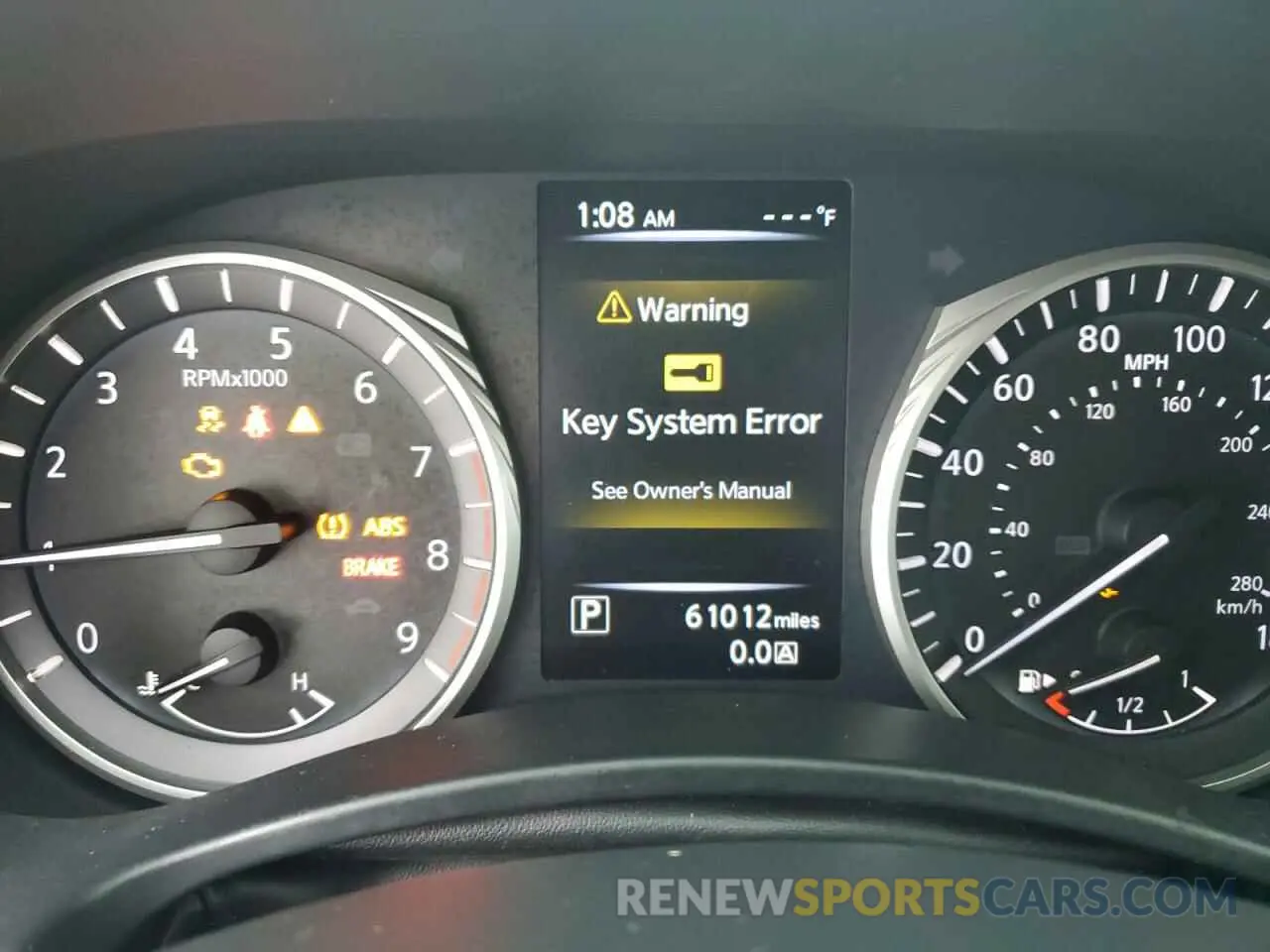9 Photograph of a damaged car JN1EV7AP4KM510586 INFINITI Q50 2019