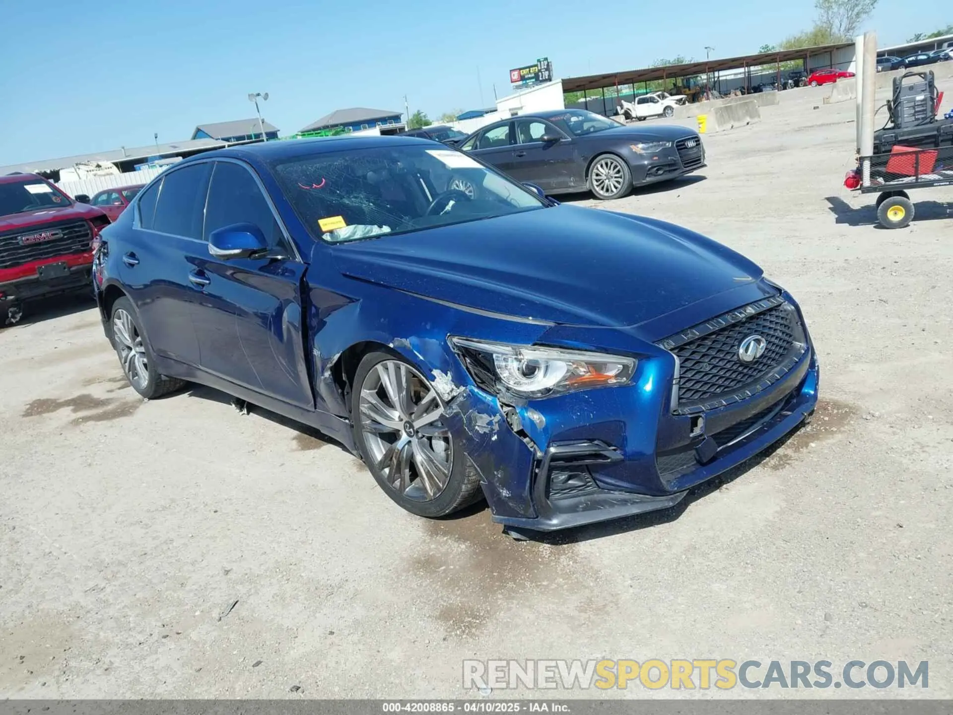 1 Фотография поврежденного автомобиля JN1EV7AP4KM540624 INFINITI Q50 2019