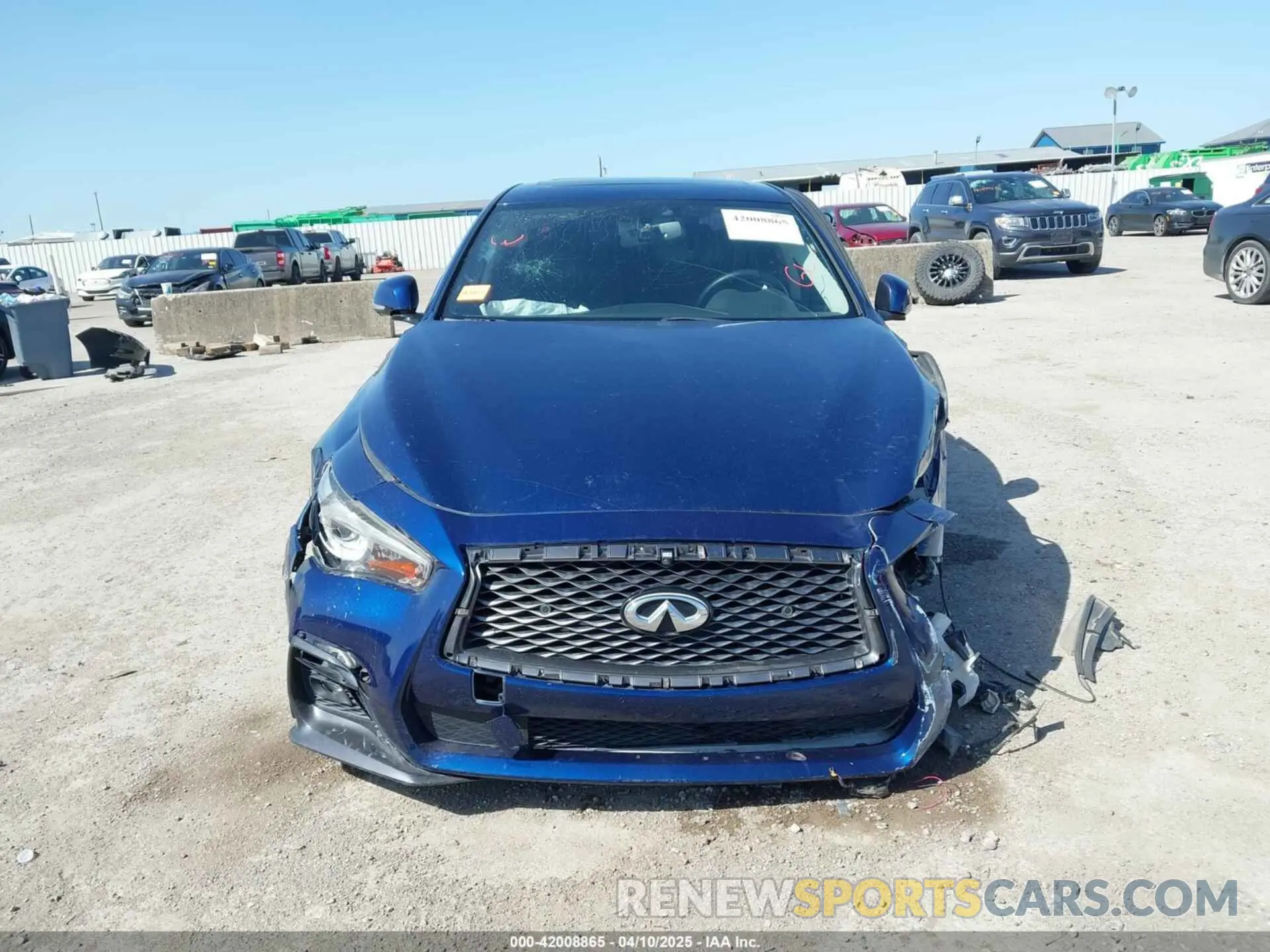 11 Фотография поврежденного автомобиля JN1EV7AP4KM540624 INFINITI Q50 2019