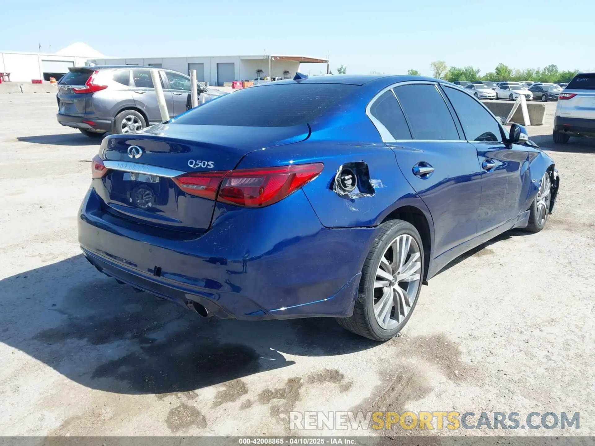 4 Фотография поврежденного автомобиля JN1EV7AP4KM540624 INFINITI Q50 2019