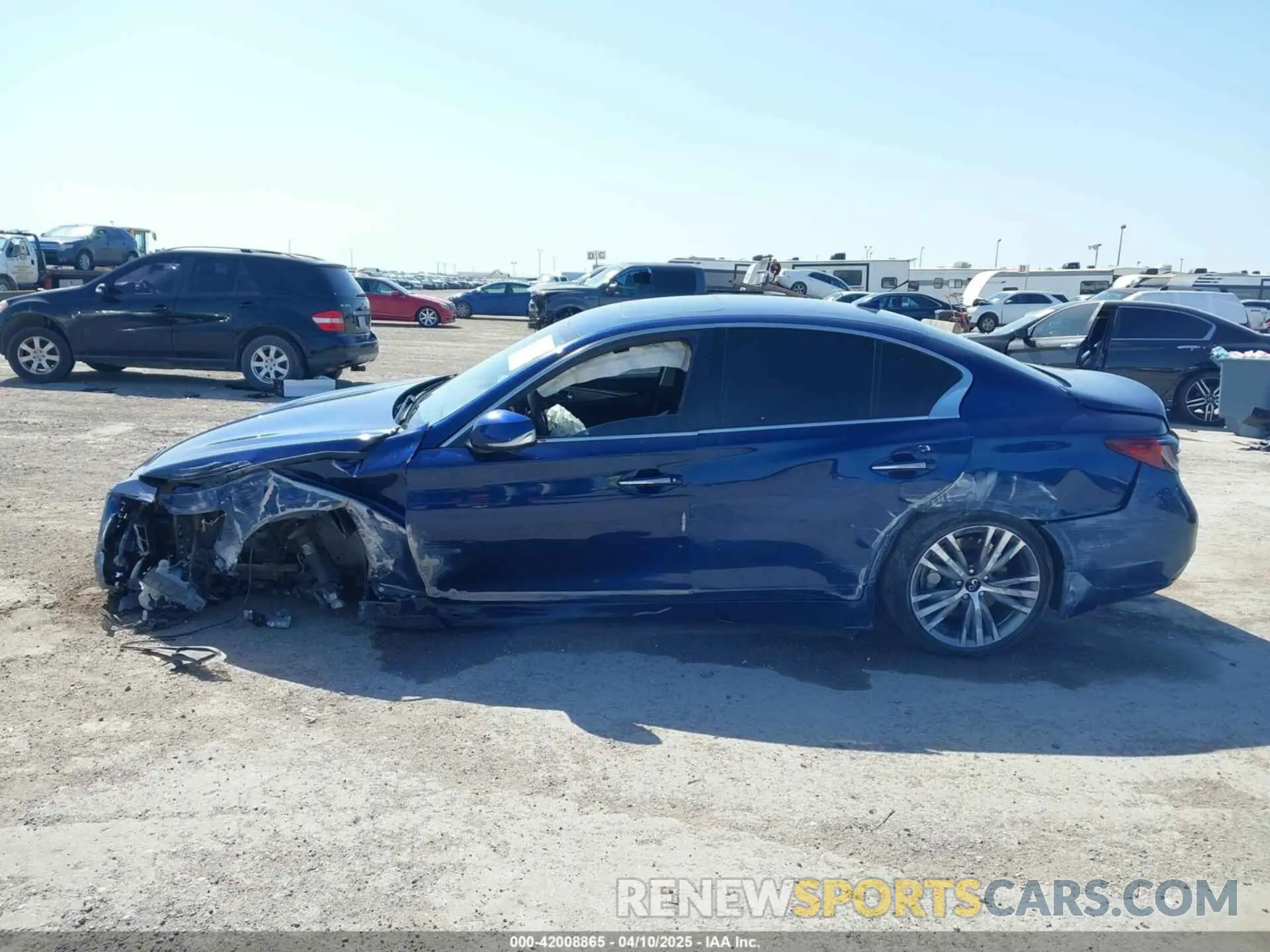 6 Фотография поврежденного автомобиля JN1EV7AP4KM540624 INFINITI Q50 2019