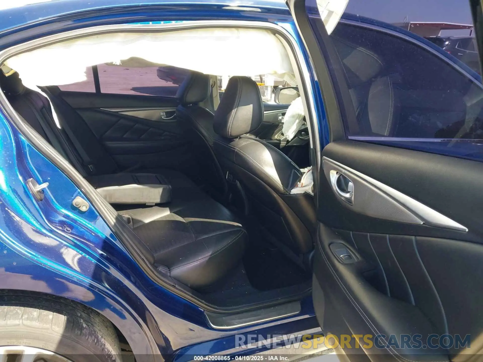 8 Фотография поврежденного автомобиля JN1EV7AP4KM540624 INFINITI Q50 2019