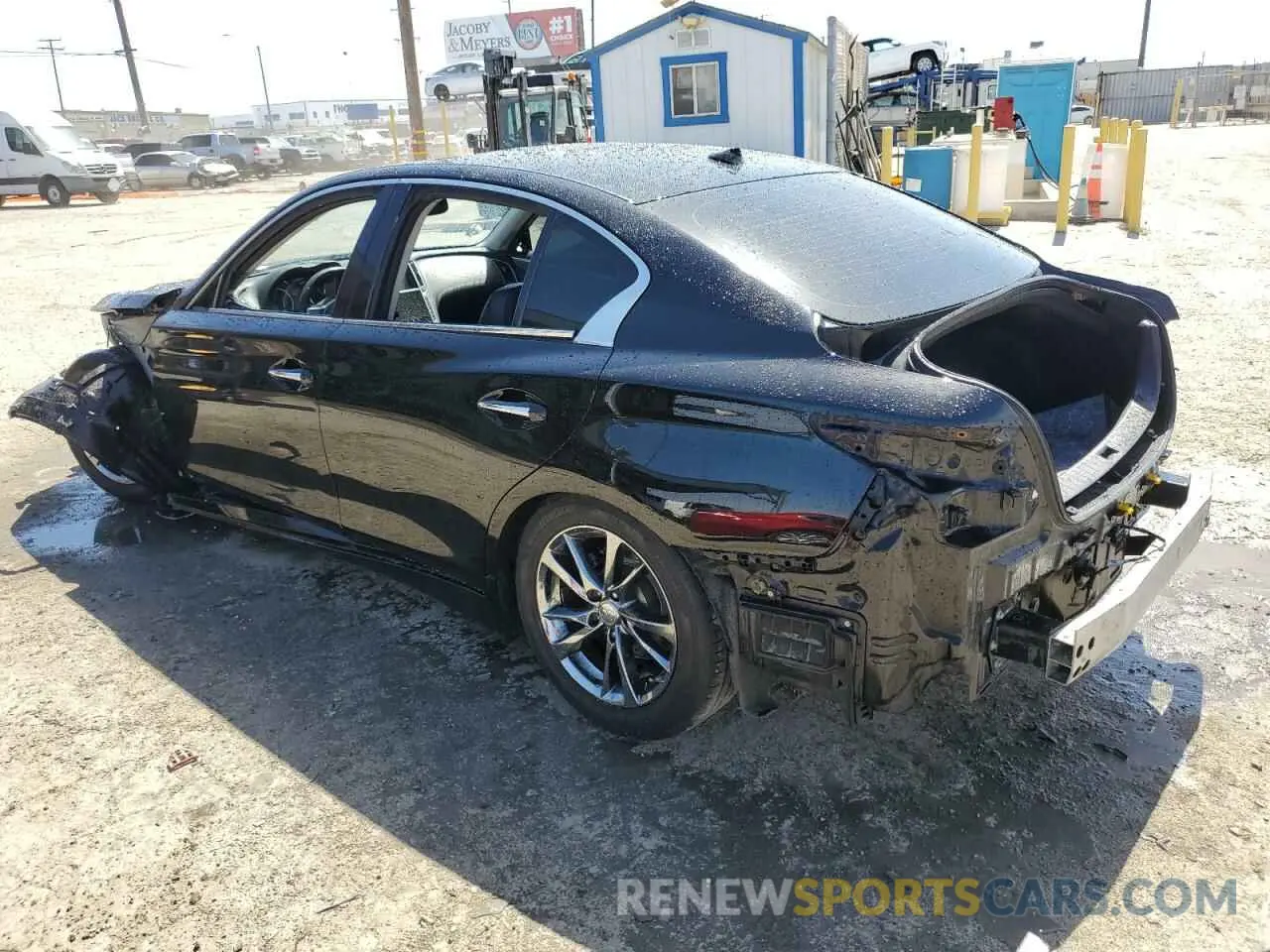 2 Фотография поврежденного автомобиля JN1EV7AP4KM543314 INFINITI Q50 2019