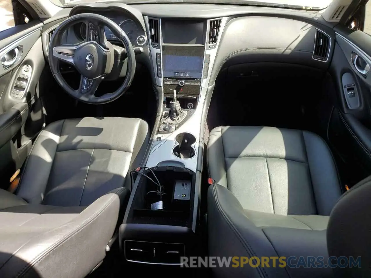 8 Фотография поврежденного автомобиля JN1EV7AP4KM543314 INFINITI Q50 2019