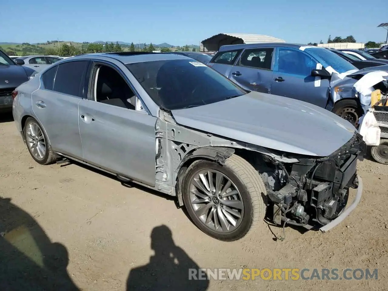 4 Photograph of a damaged car JN1EV7AP4KM543474 INFINITI Q50 2019