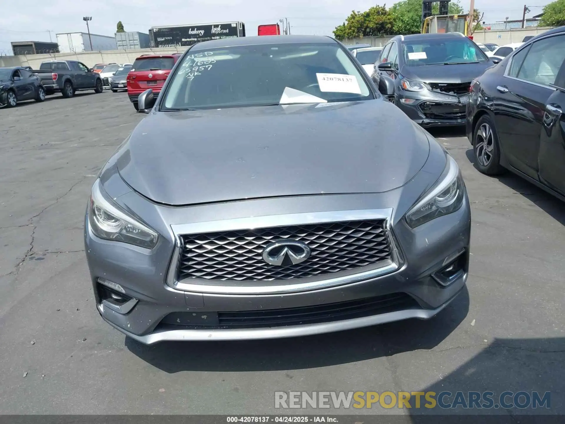 13 Фотография поврежденного автомобиля JN1EV7AP5KM519569 INFINITI Q50 2019