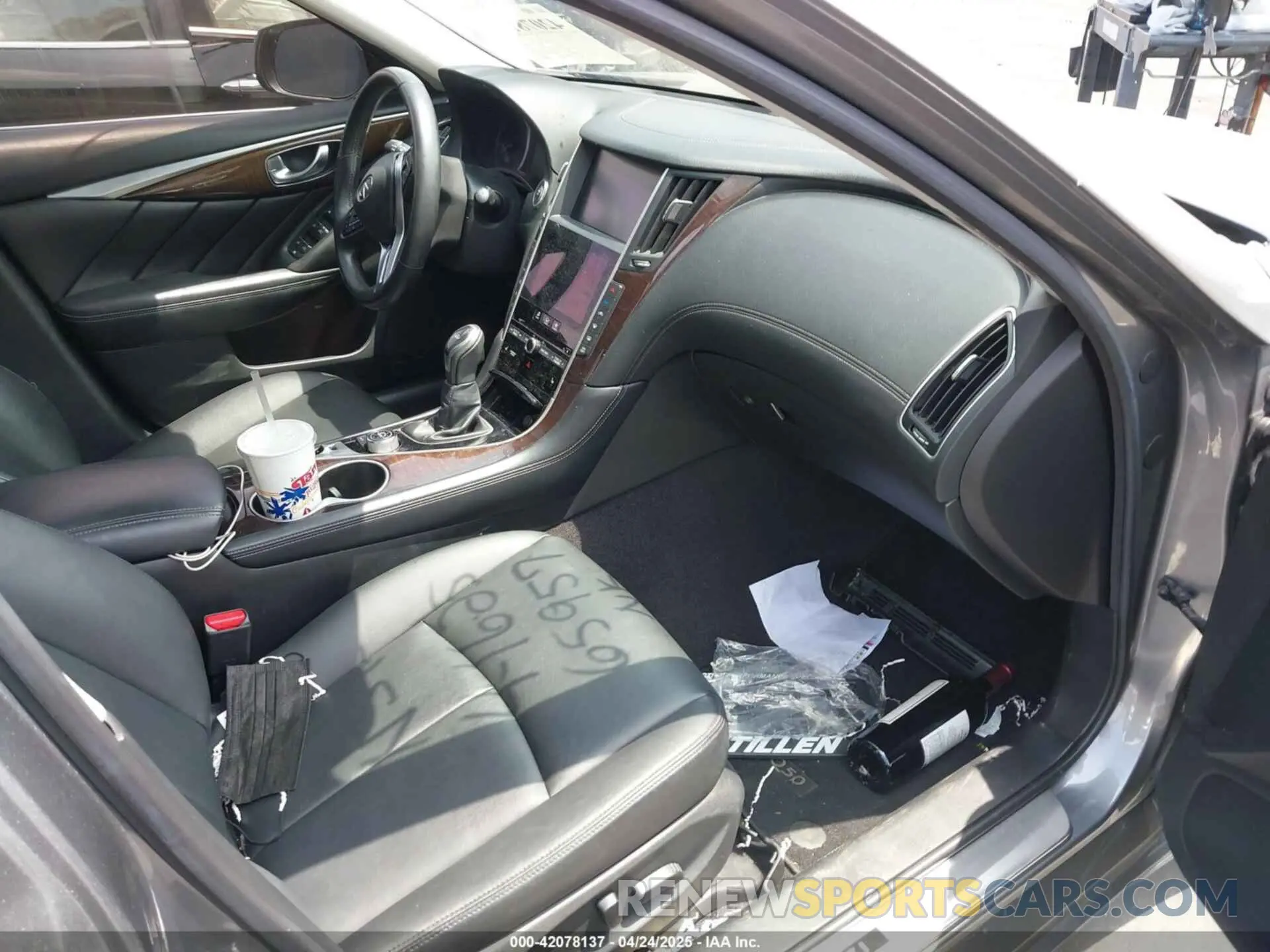 5 Фотография поврежденного автомобиля JN1EV7AP5KM519569 INFINITI Q50 2019