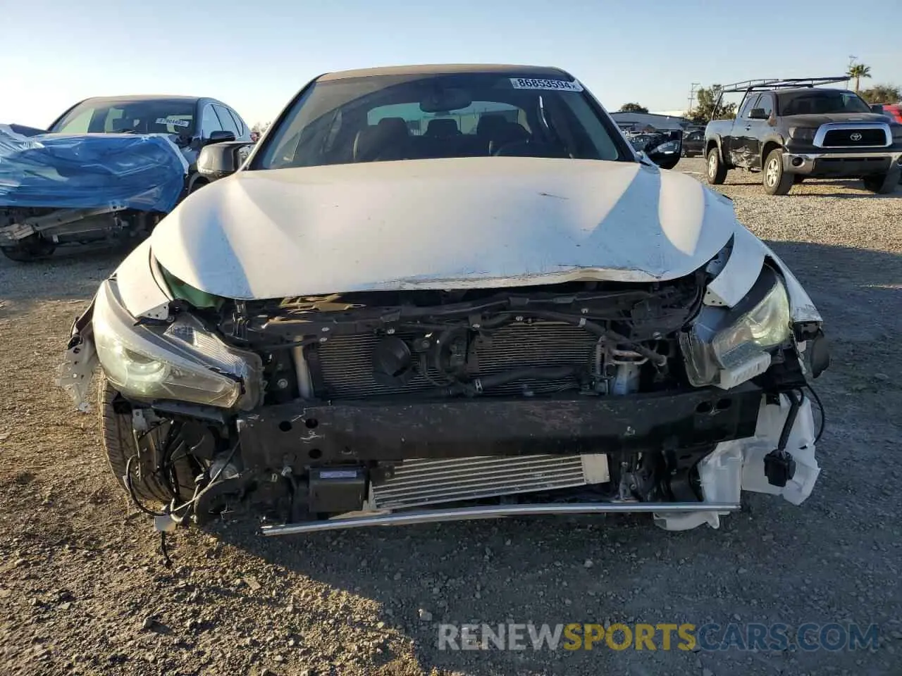 5 Фотография поврежденного автомобиля JN1EV7AP5KM543869 INFINITI Q50 2019