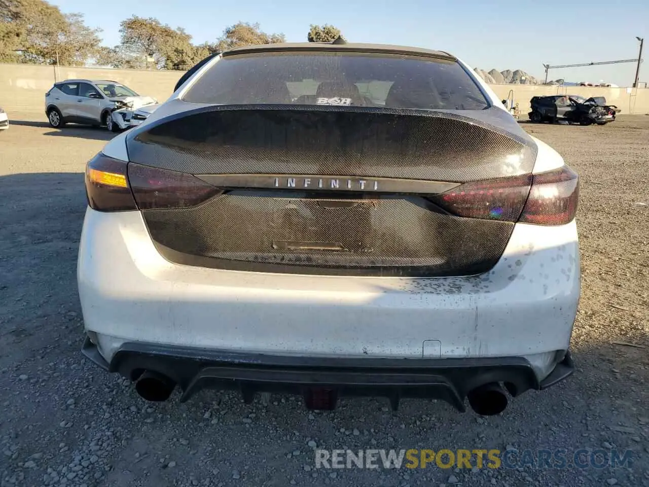 6 Фотография поврежденного автомобиля JN1EV7AP5KM543869 INFINITI Q50 2019