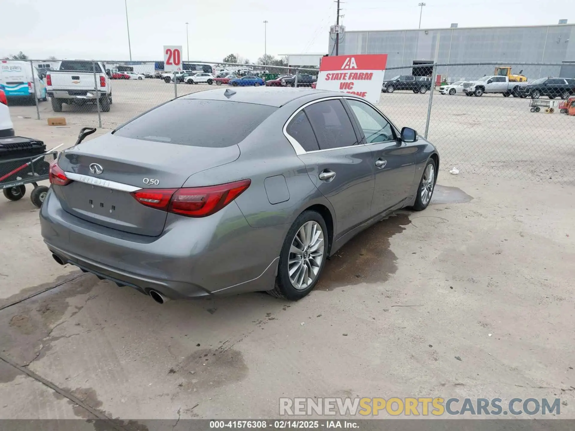 4 Фотография поврежденного автомобиля JN1EV7AP6KM511156 INFINITI Q50 2019