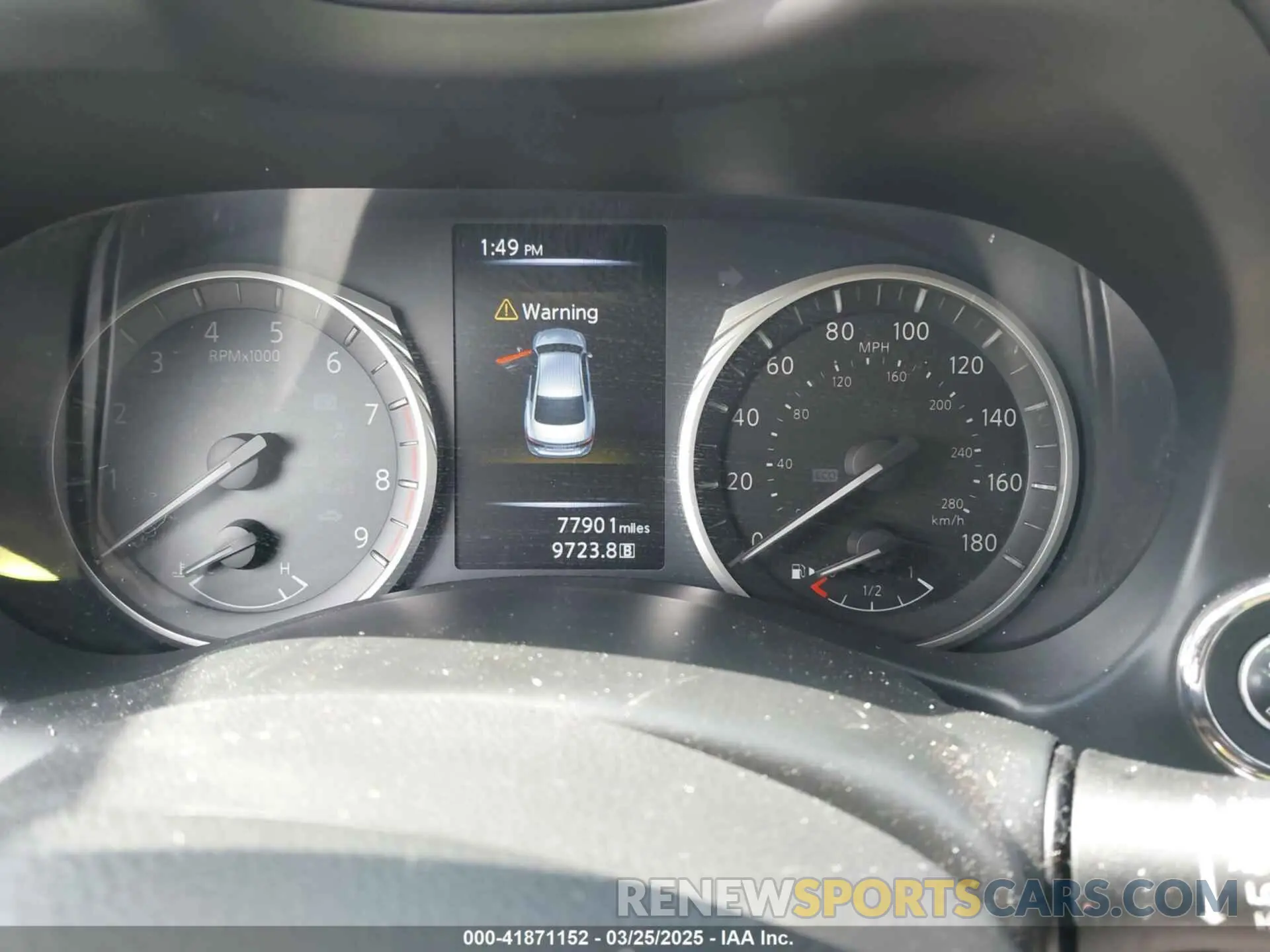 7 Photograph of a damaged car JN1EV7AP6KM513361 INFINITI Q50 2019
