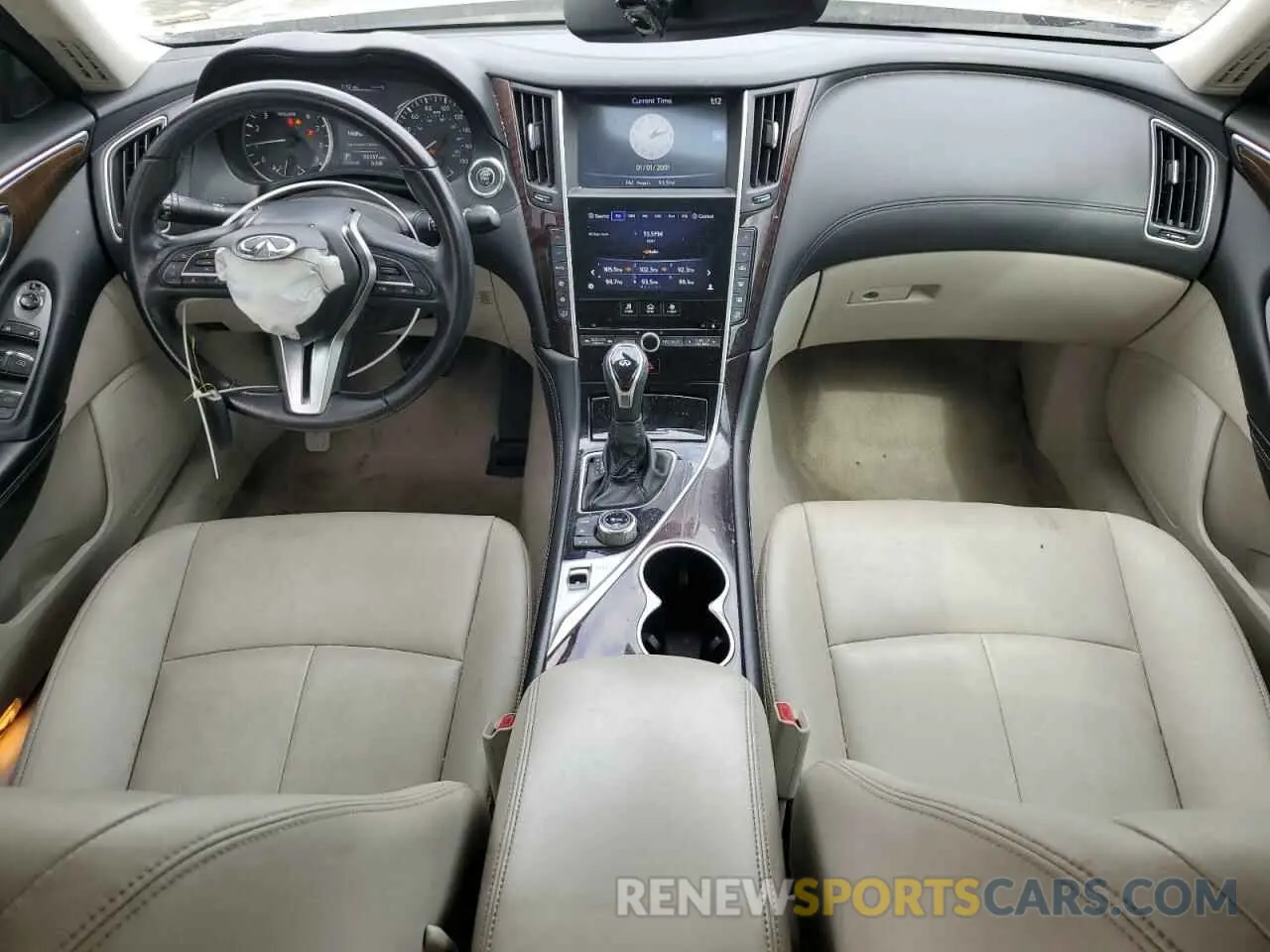 8 Фотография поврежденного автомобиля JN1EV7AP6KM513800 INFINITI Q50 2019