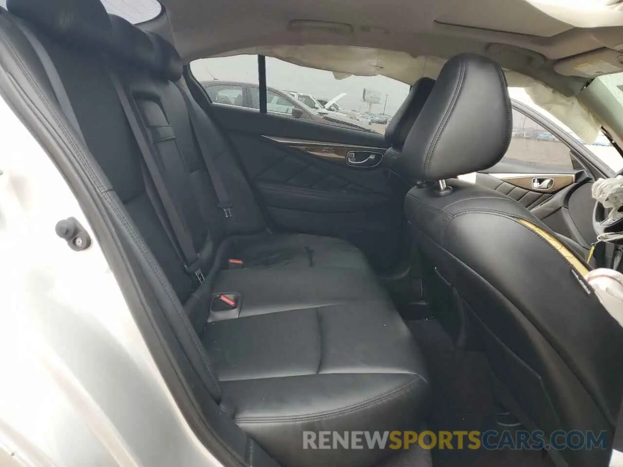 10 Фотография поврежденного автомобиля JN1EV7AP6KM515563 INFINITI Q50 2019