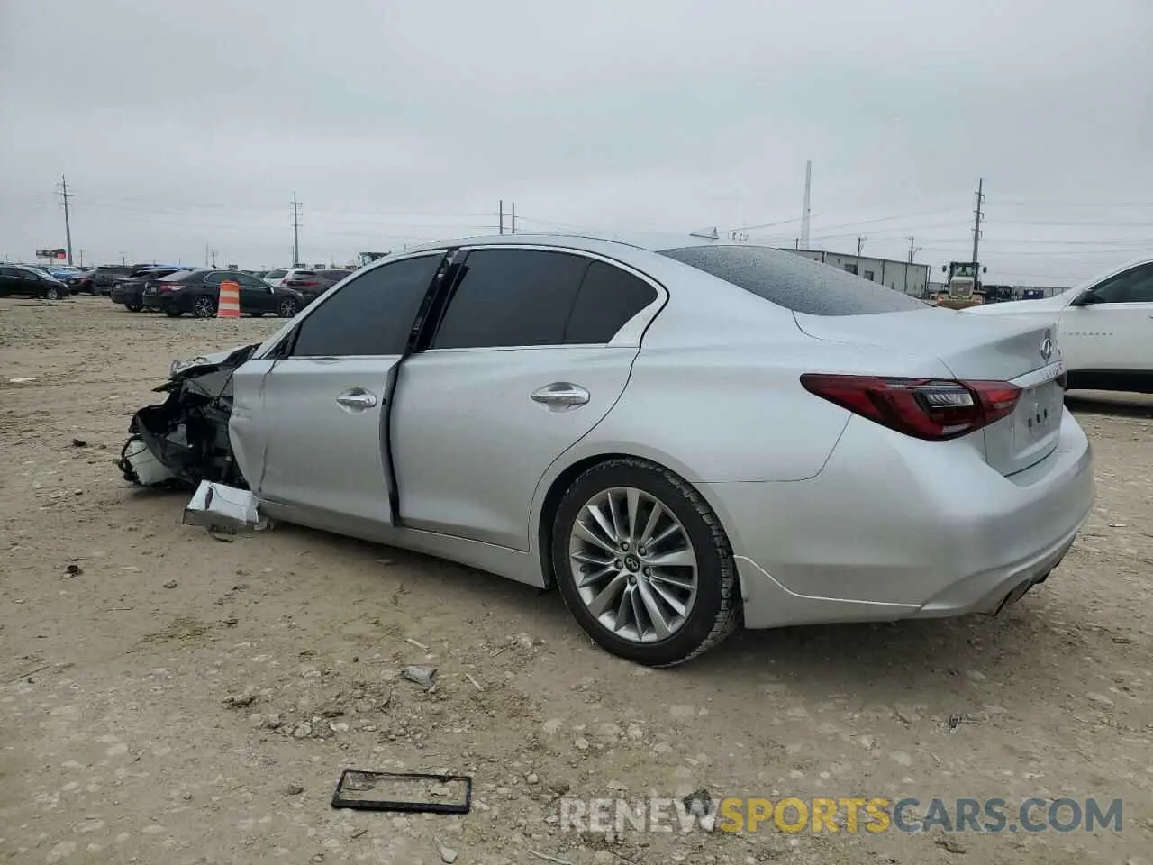 2 Фотография поврежденного автомобиля JN1EV7AP6KM515563 INFINITI Q50 2019