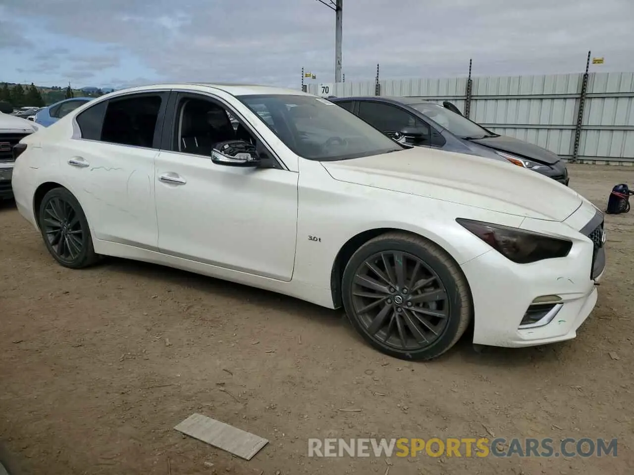 4 Фотография поврежденного автомобиля JN1EV7AP6KM516986 INFINITI Q50 2019