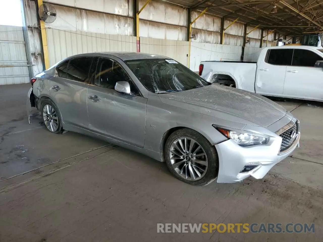 4 Photograph of a damaged car JN1EV7AP6KM518012 INFINITI Q50 2019