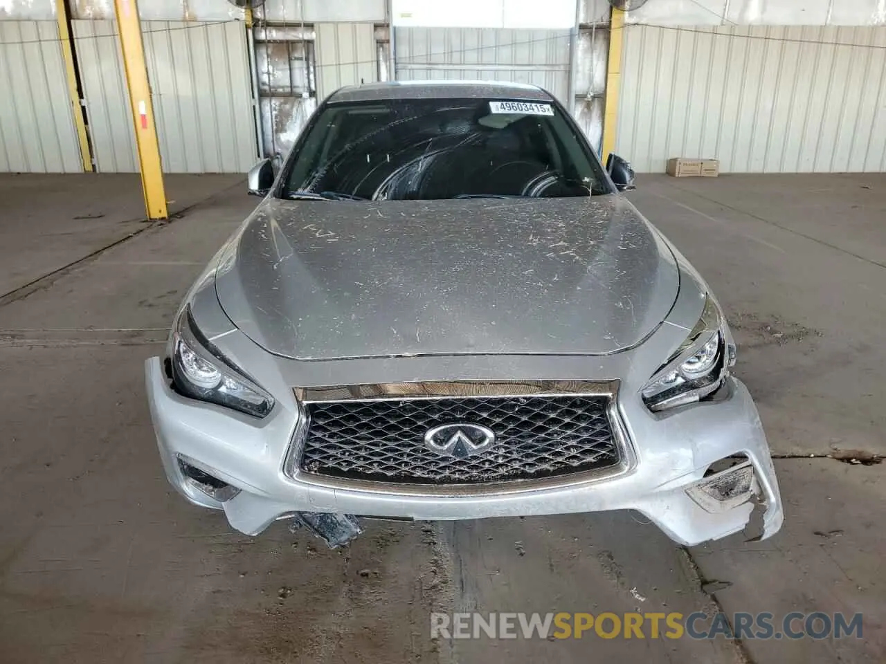 5 Photograph of a damaged car JN1EV7AP6KM518012 INFINITI Q50 2019