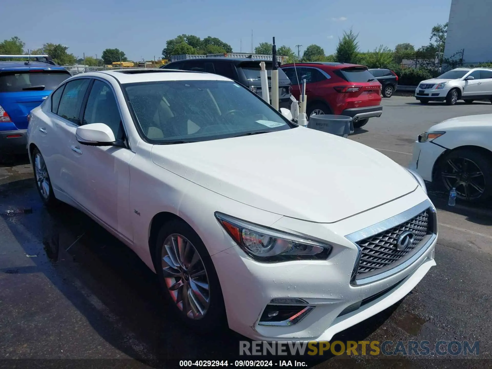 1 Фотография поврежденного автомобиля JN1EV7AP6KM518902 INFINITI Q50 2019